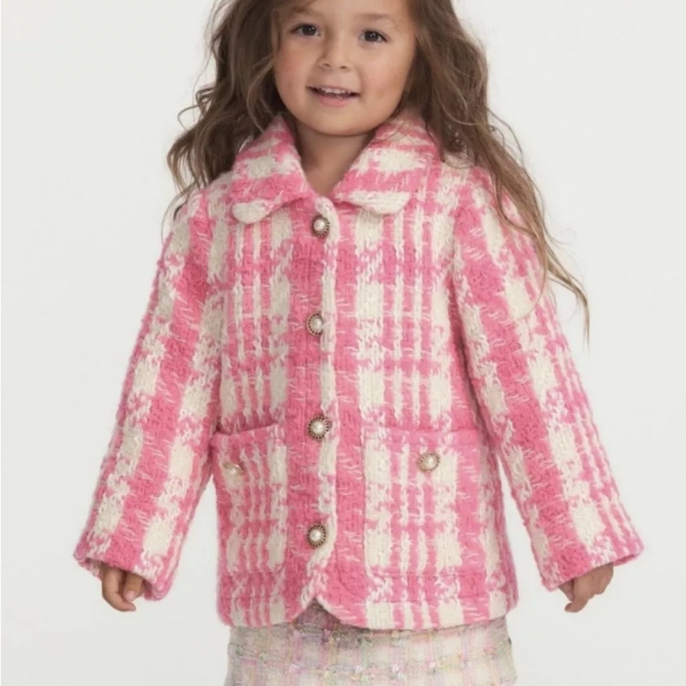 LoveShackFancy Arysn wool blend peacoat